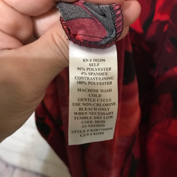 NWT Ruffled Rose Dress - Picture 11 of 11